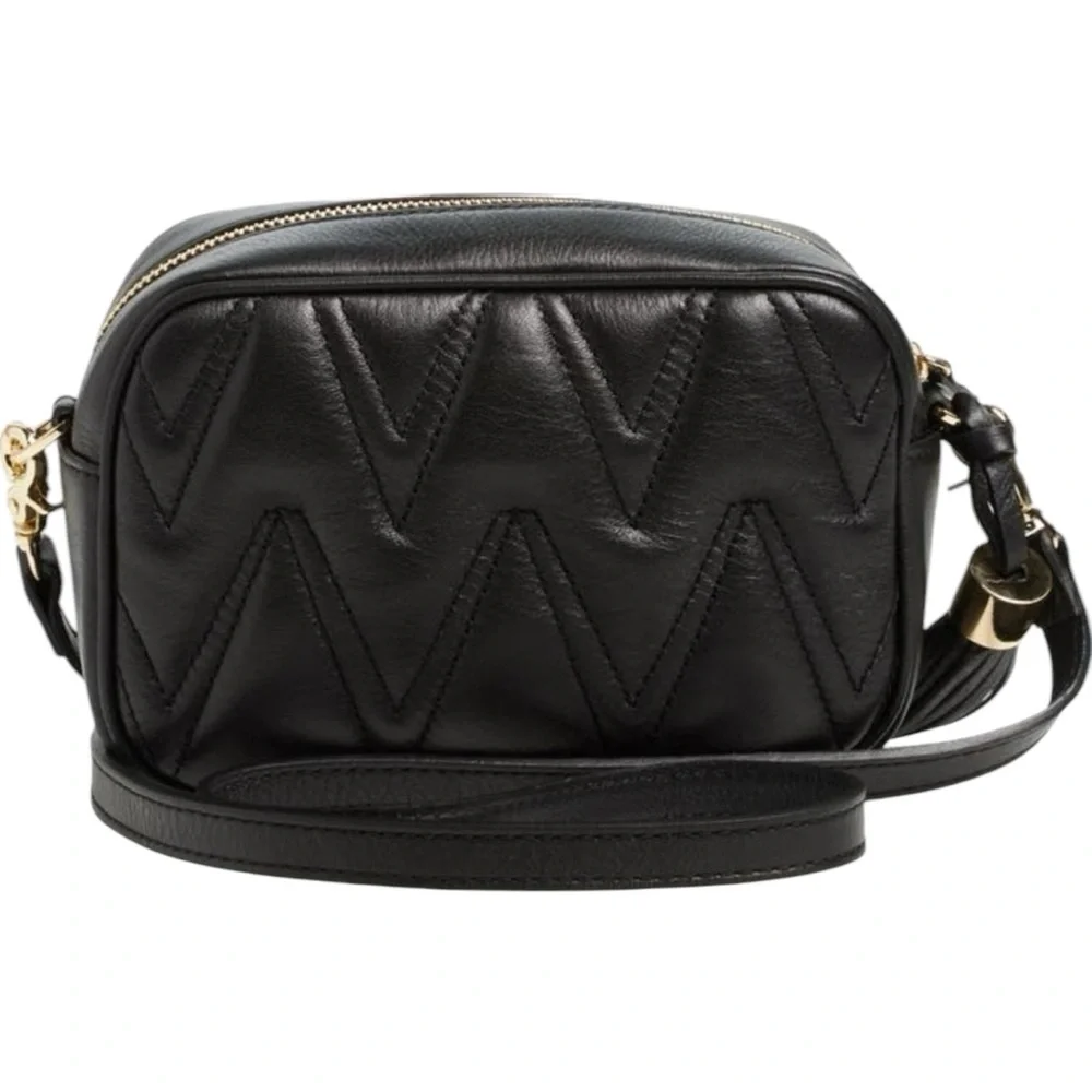 Valentino by Mario Valentino Amel Diamond Stud Crossbody Bag – NWT with Dust Bag - Picture 3 of 7